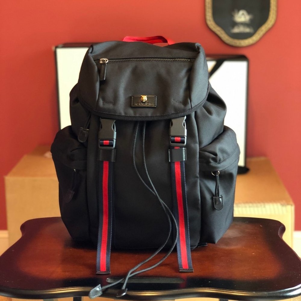 Gucci tech backpack